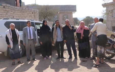 فريق التوعية وقيادة انتقالي الضالع في زيارة إلى منتدى المهندس للوعي الجنوبي