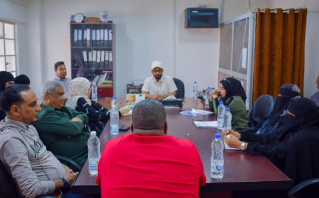 عدن.. تنفيذي صيرة يناقش تقارير أداء عمل المكاتب التنفيذية خلال العام