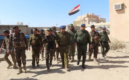 مدير عام شرطة مأرب اللواء يحيى حميد يطلع على سير العمل في المناطق الأمنية وأقسام الشرطة...