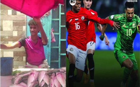 من هو "بائع السمك" الذي قارع المنتخب السعودي برغم المعاناة(تعرف عليه )
