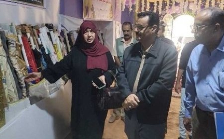 مدير عام المنصورة يشيد بالمستوى الإبداعي والجودة العالية للمنتجات بمعرض مشاغل الخياطة..