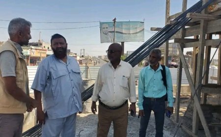 عليان وحيمي يتفقدان مشروع النصب التذكاري للشهداء في الخوخة..