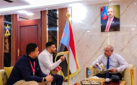 الكثيري يطّلع على التحضيرات الجارية لعقد مؤتمر عدن الأول لمكافحة الجريمة الإلكترونية