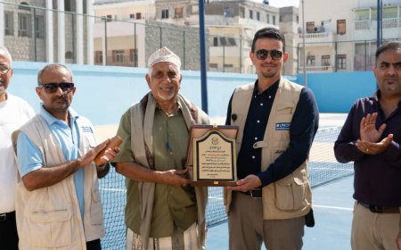 نادي التنس العدني يكرم المهندس رمسيس يونس وزملائه 