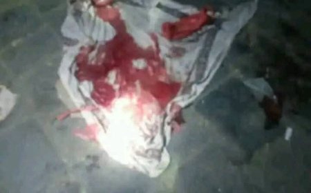 عاجل:صور أولية.. لاثار دماء قتلى وجرحى الضالع