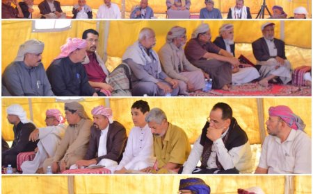 خلال لقاء تشاوري .. مرجعية قبائل حضرموت تطالب الدولة للقيام بواجبها لاستتباب أمن واستقرار المنطقة وتدعوا لتوحيد الصف الحضرمي لمتابعة تنفيذ قرارات مجلس القيادة الرئاسي