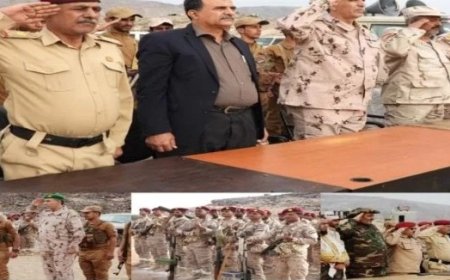 اللواء الرابع دعم واسناد يدشن العام التدريبي الجديد بعرض عسكري مهيب ..