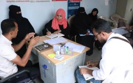 اللجنة الوطنية للتحقيق تنفذ نزولاً ميدانياً إلى مخيمات النازحين في محافظة لحج..