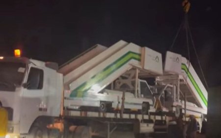 عاجل:وصول معدات الخدمات الأرضية لشركة طيران عدن الجديدة(تعرف عليها)