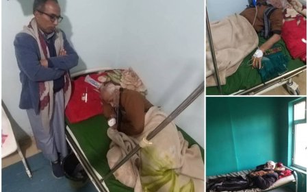 فيما المسؤولين مهمتهم تقديم التعازي والمواساة..مطالبات بإنقاذ حياة لغوي شهير يرقد في إحدى مستشفيات صنعاء