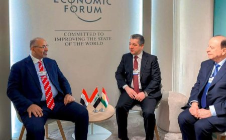 الرئيس الزُبيدي يعقد سلسلة لقاءات ثنائية مع عدد من رؤساء الوفود المشاركة في المنتدى الاقتصادي العالمي بدافوس 