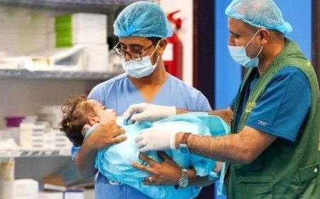 مركز الملك سلمان يدشن البرنامج الطبي التطوعي في جراحات المخ والاعصاب العاصمة عدن..