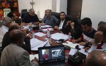 مجلس ادارة صندوق صيانة الطرق يعقد اجتماعاً استثنائياً برئاسة  المهندس معين الماس رئيس مجلس الإدارة 