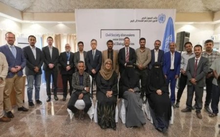 عقب اجتماعه بناشطين من شبوة في العاصمة عدن مكتب المبعوث الأممي يصدر هذا البيان ..