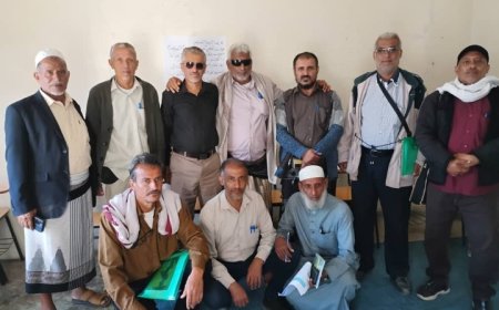 تدشين الورشة التعريفية بالتعليم التعويضي في مديرية يافع رصد