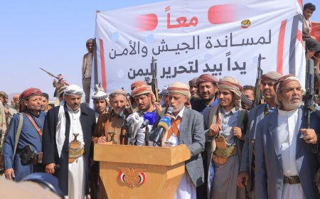 مأرب: قبائل أرحب ونهم وبني الحارث تعلن النفير العام مساندة  الجيش ضد مليشيات الحوثي ..