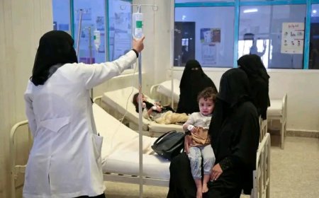 إصابة 260 ألف بالكوليرا بينها 879 وفاة خلل عام 2024م..