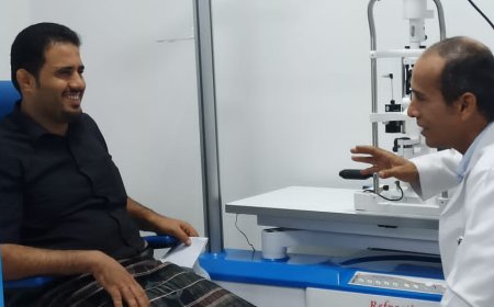 عدن / د عدنان الشقفة نتمنى وجود.مشافي حكومية متخصصة بجراحه العيون والشبكية 