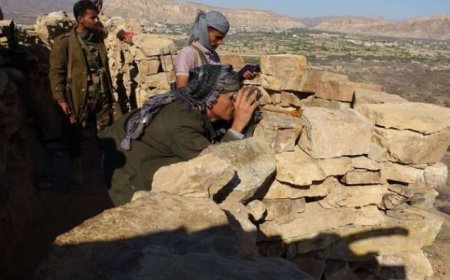 بعد تطهير المنطقة القوات المسلحة الجنوبية تسيطر على اوكار تنظيم القاعدة في المحفد بأبين جنوب اليمن ..