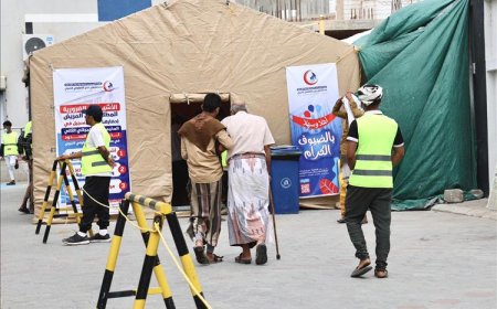 عدن/د سالم الشبحي دأحمد البيشي يدشن المخيم الطبي المجاني الثاني لعلاج المخ والأعصاب والعمود الفقري بعدن