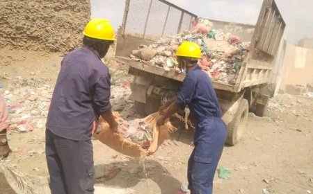 عياش بهيدر يؤكد ان حملة النظافة تهدف إلى تحسين الصحة العامة والبيئة في مديرية حيس...