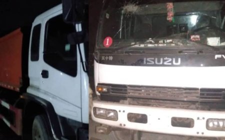 قوات الحزام الأمني في محافظة أبين يستعيد شاحنة بعد ساعات من اختطافها..