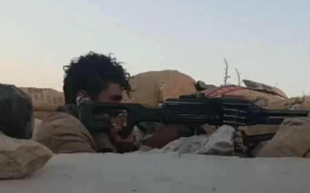 اللواء الثاني محور سبا ينفذ هجوما عكسيا على مواقع حو,,ثية ..