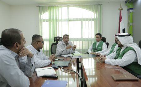 وفد من البرنامج السعودي لتنمية وإعمار اليمن يزور مؤسسة صلة للتنمية