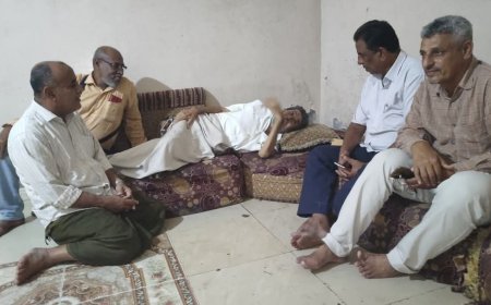 فيما المسؤولين يتسابقون وقت التعازي فقط..دعوات لإنقاذ صحافي من الموت في عدن (هل من مستجيب)