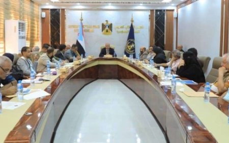 برئاسة الكثيري أمانة المجلس الانتقالي تشيد بالاجراءات الأمنية المتخذه في العاصمة عدن ..