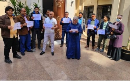المبتعثون اليمنيون في مصر يستنكرون تجاهل حكومة الشرعية لمعاناتهم....