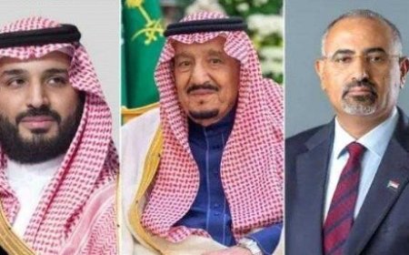 نائب رئيس مجلس القيادة الرئاسر الزُبيدي يهنئ القيادة السعودية بمناسبة يوم التأسيس..
