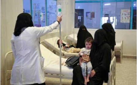 اليمن تحتل المرتبة الثالثة بمرضى الكوليرا عالميا ..