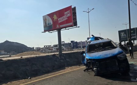 عاجل:حادث مروري بالخط البحري في عدن(صورة )