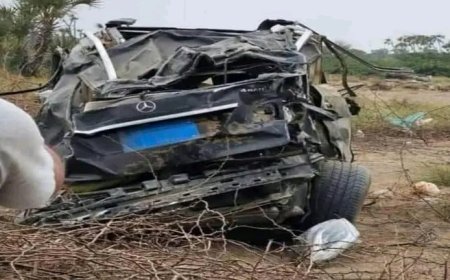 حادث مروري مأساوي في الحديدة يودي بحياة أسرة كاملة..