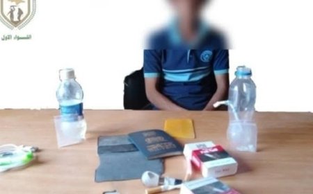 قوات اللواء الاول فاع شبوة تلقي القبض على مروّجي مخدرات..