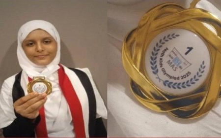 في منافسة دولية طالبة من العاصمة عدن تحقق المركز الأول في الحساب الذهني...