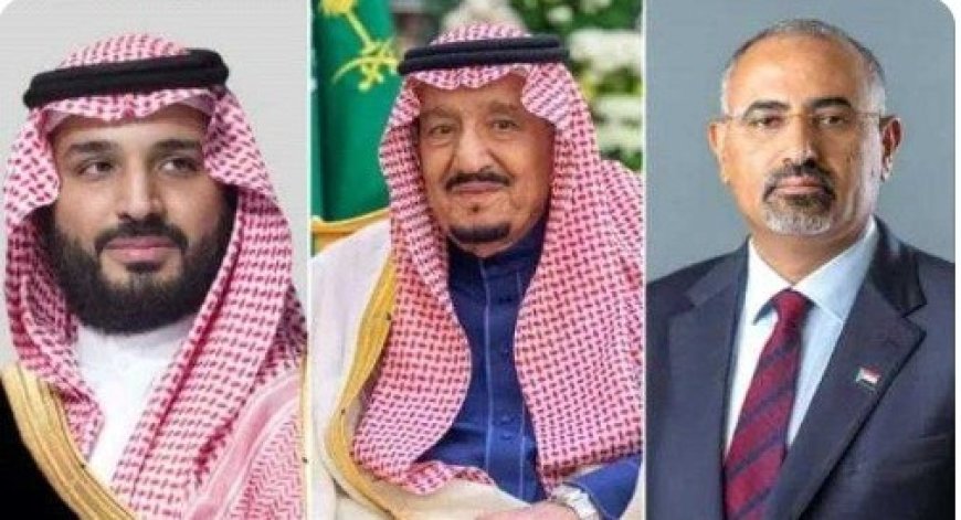 نائب رئيس مجلس القيادة الرئاسر الزُبيدي يهنئ القيادة السعودية بمناسبة يوم التأسيس..