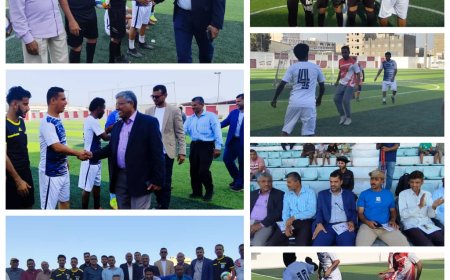 افتتاح بطولة عدن للكرة الخماسي للمؤسسات والشركات بنسختها ال١٩ بفوز النفط وهيئة الطيران على البنك والسراري
