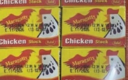بسبب مواد مسرطنة هيئة المواصفات تسحب منتج مرقة الدجاج (Maragatty)..