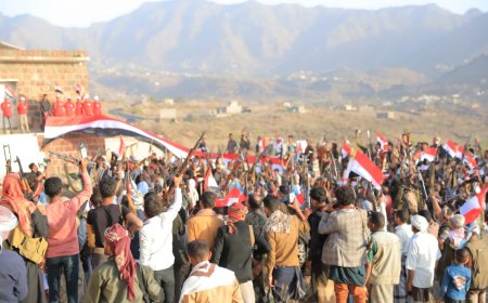 مجلس المقاومة في المواسط والصلو بتعز يعلن الجاهزية للتحرير..