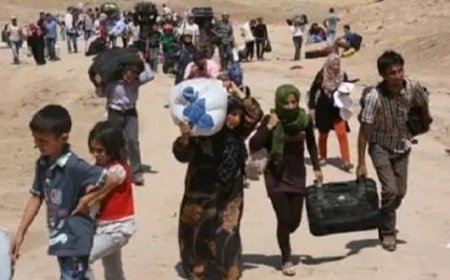 الأمم المتحدة قرابة 5 ملايين نازح في اليمن 80% منهم نساء وأطفال..