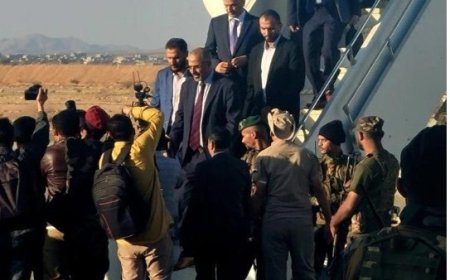 اللواء الزُبيدي يؤكد أن تشغيل مطار عتق سيمثل دفعة قوية للتنمية في محافظة شبوة..