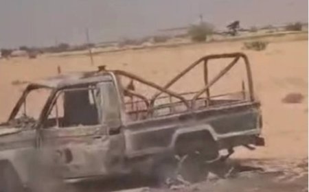 إصابة عدد من الجنود وحرق اطقم عسكرية  في اشتباكات مسلحة في وادي حضرموت..