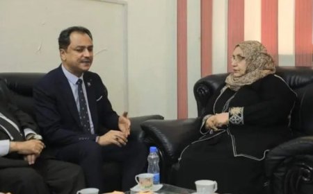 وفد من الاتحاد المدني لمكافحة الفساد يلتقي القاضي أفراح بادويلان...