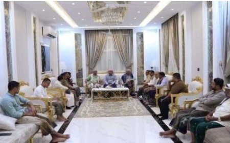 الكثيري يقف أمام آخر الاستعدادات لاستقبال الزُبيدي بحضرموت...