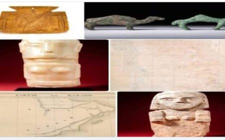 قطع أثرية يمنية معروضة للبيع في مزاد دولي  ...