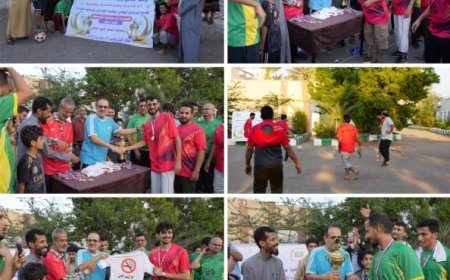 فعالية رياضية توعوية لبرنامج مكافحة التدخين ومكافحة اضراره برعاية وزير الصحة ..