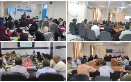 بدعم الصحة العالمية وضمن مشروع ايكو البرنامج الوطني لمكافحة الملاريا في العاصمة عدن يختتم برنامجا تدريبيا ...