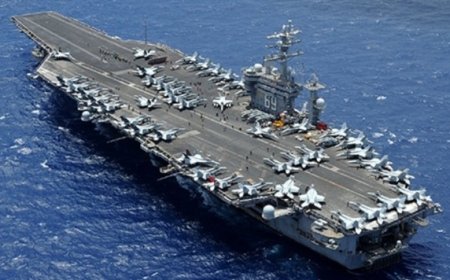 كارل فينسون حاملة طائرات ثانية بعد ترومان يرسلها ترامب إلى البحر الاحمر ..